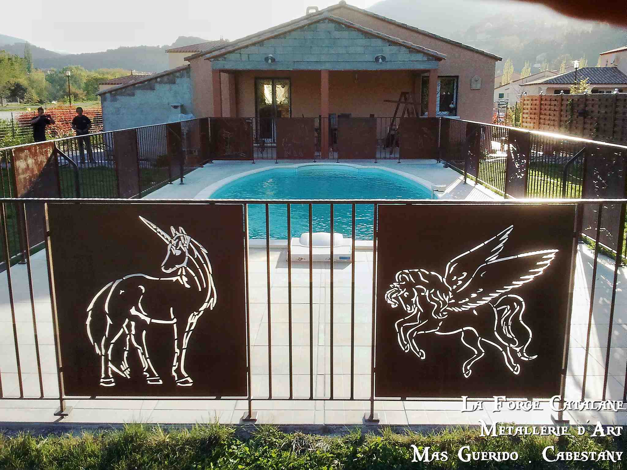 Cloture fer decoupe laser chevaux forge catalane 5.jpg